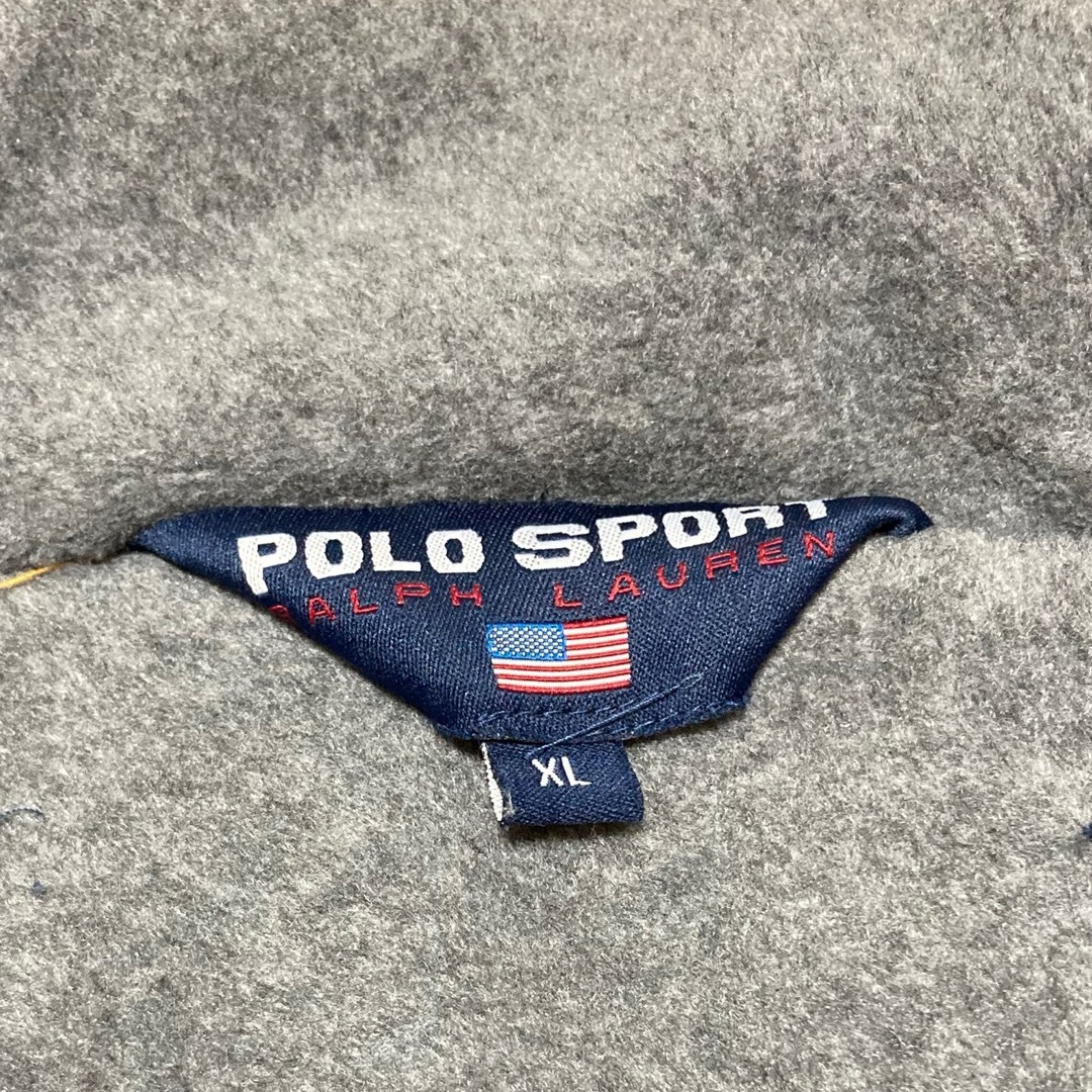 POLO RALPH LAUREN(ポロラルフローレン)の90s POLO SPORT ハーフジップ アノラックジャケット ポロスポーツ メンズのジャケット/アウター(ナイロンジャケット)の商品写真