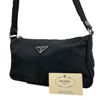 【希少】PRADA プラダ　マチ付ポーチ　B5サイズ収納可能