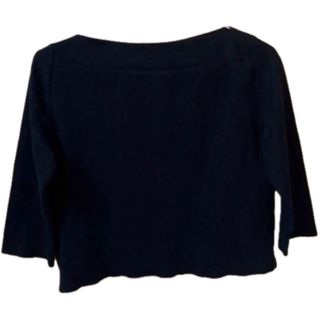 ザラ(ZARA)のZARA  七分袖ボートネックリブトップス(カットソー(長袖/七分))