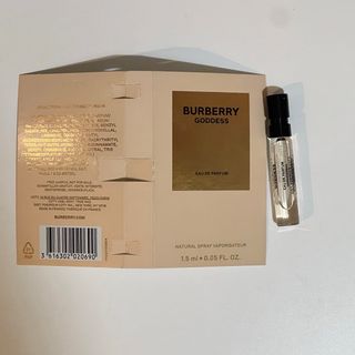 バーバリー(BURBERRY)の新品 BURBERRY GODDESS バーバリー ゴッデス サンプル(香水(女性用))