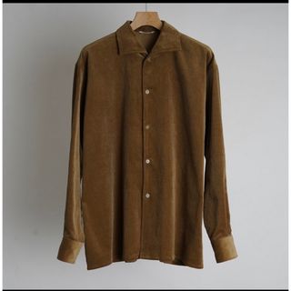 auralee finx light corduroy shirts オーラリー