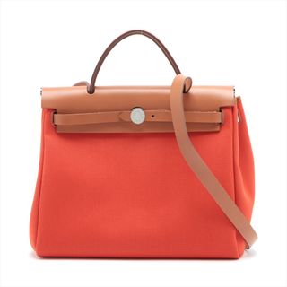 Hermes - エルメス エールバッグジップPM トワルアッシュベルリンヌ ...