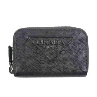 <br>PRADA プラダ/ラウンドコインケース/サファーノ/2MM003/W11cm×H7.5cm×D2cm/ブランドバック/Aランク/79【中古】(コインケース)