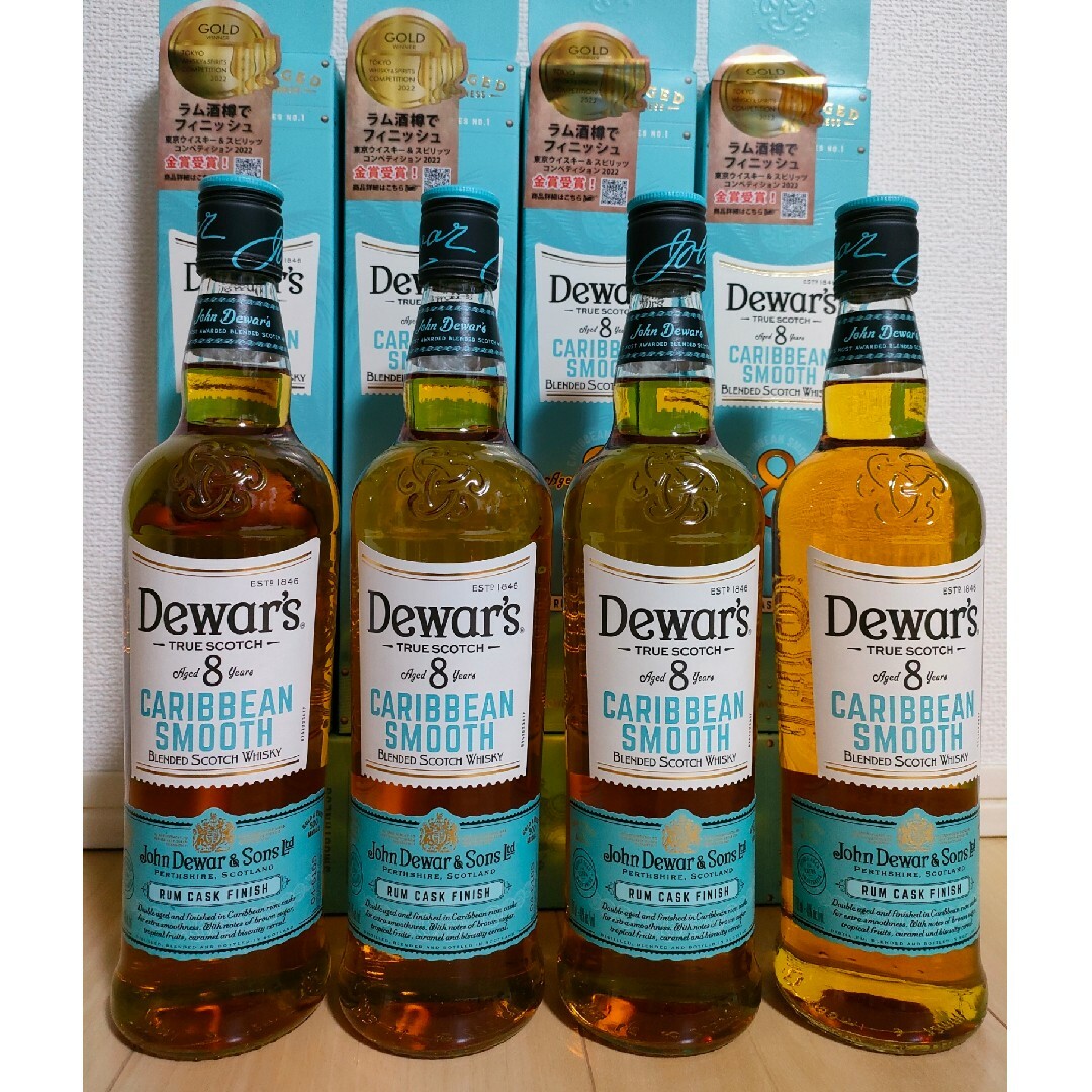 Dewar’s ウイスキーデュワーズ カリビアンスムース 8年食品/飲料/酒