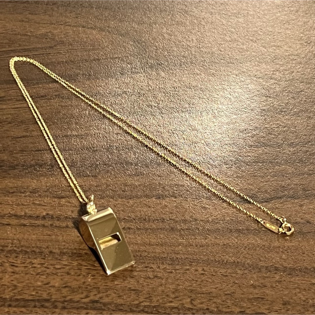 Tiffany & Co.(ティファニー)のVINTAGE TIFFANYティファニー14Kゴールド ホイッスル ネックレス メンズのアクセサリー(ネックレス)の商品写真