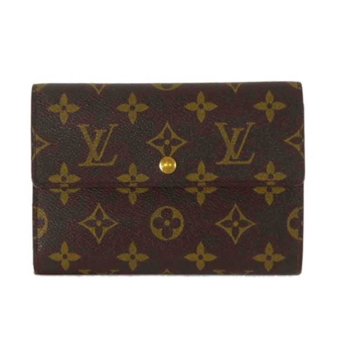 <br>LOUIS VUITTON ルイ・ヴィトン/ポルトトレゾール エテュイシェキエ/ モノグラム/M61200/SP0***/ルイ・ヴィトン/Bランク/81財布