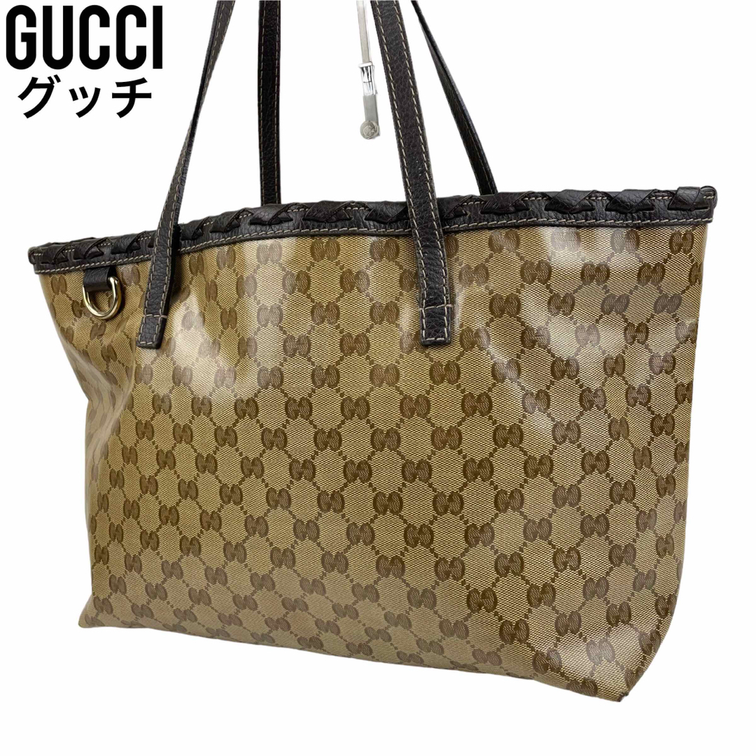 Gucci - ✨美品 GUCCI グッチ トートバッグ GGクリスタル アビー