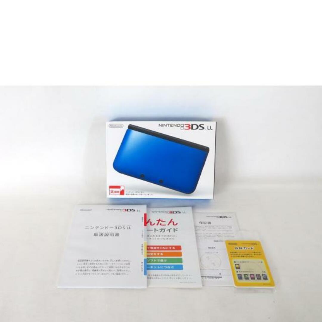 Nintendo 任天堂/ニンテンドー3DS LL / ブルー×ブラック/SPR-001 Nintendo 任天堂/ニンテンドー3DS LL / ブルー×ブラック/SPR-001