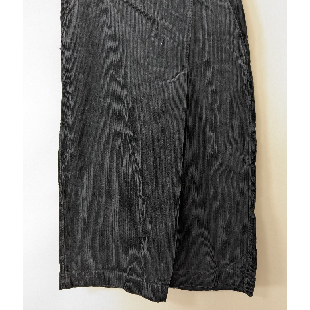 coen(コーエン)の【タグ付き】coen コーエン コーデュロイタックスカート  ネイビー 紺 L レディースのスカート(ロングスカート)の商品写真