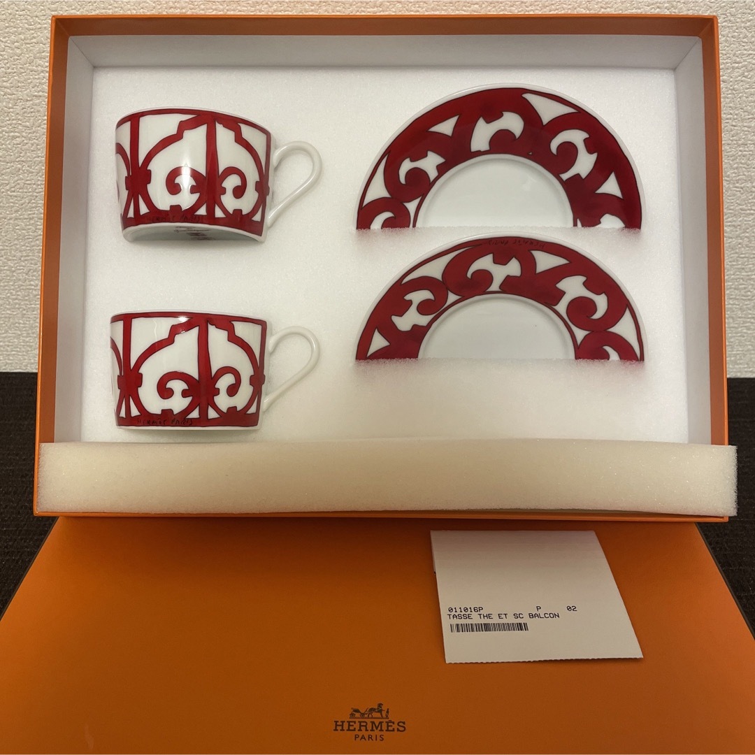 Hermes - エルメス ガダルキヴィール ティー カップ&ソーサー 新品未
