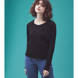 ナノユニバース(nano・universe)の【美品】GRACE&MILA カシュクールニット カシュクールカーディガン(ニット/セーター)