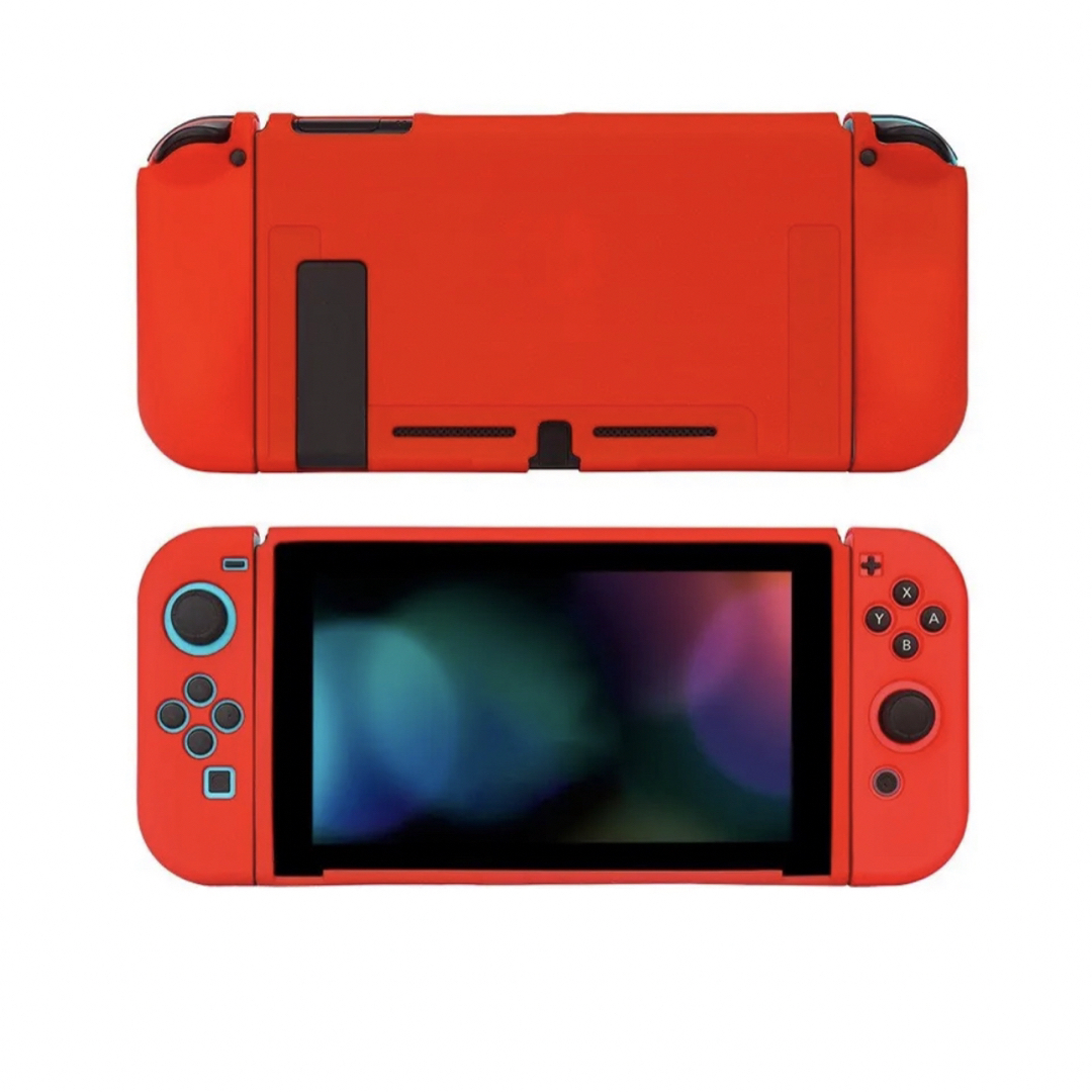 Nintendo Switch(ニンテンドースイッチ)の★即配送☆新品★Nintendo Switch用 シリコンカバー レッド エンタメ/ホビーのゲームソフト/ゲーム機本体(その他)の商品写真