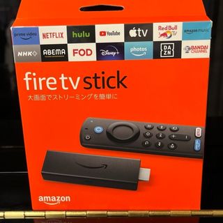 アマゾン(Amazon)の新品　アマゾンFire TV Stick Alexa対応リモコン付属（第３世代）(映像用ケーブル)