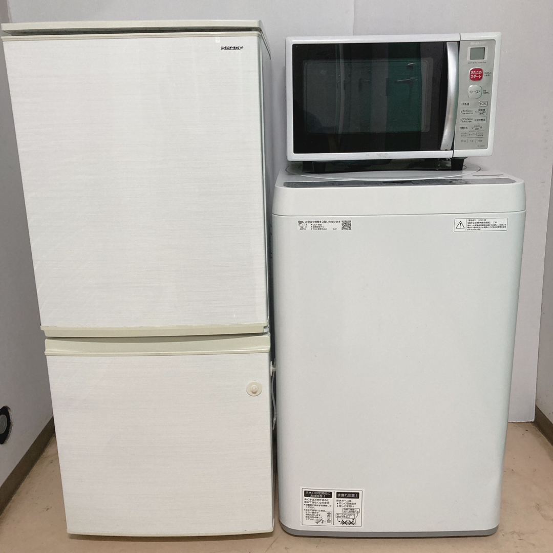 SHARP - シャープブランド❗️一人暮らし家電セット❗️大阪、大阪近郊