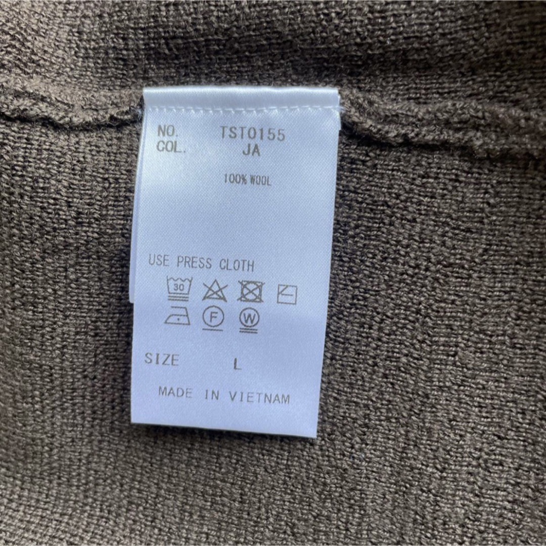 THE SUIT COMPANY - スーツカンパニーニットベストLANEROSSI サイズL THE SUIT COMPANY - スーツカンパニーニットベストLANEROSSI サイズL