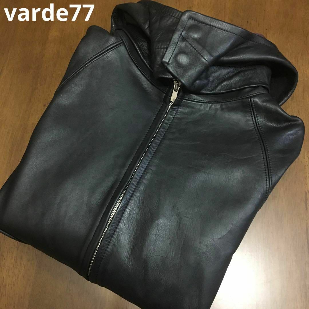 Varde77 フーディーレザージャケットM | フリマアプリ ラクマ