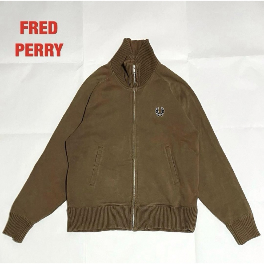 FRED PERRY トラックジャケット　ジャージ　月桂樹ロゴ　M