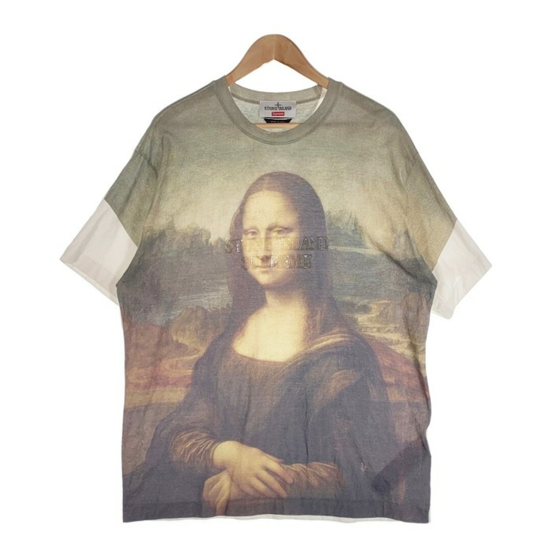 SUPREME シュプリーム 22SS Stone Island ストーンアイランド S/S Top Mona Lisa モナリザ Tシャツ Size Lメンズ