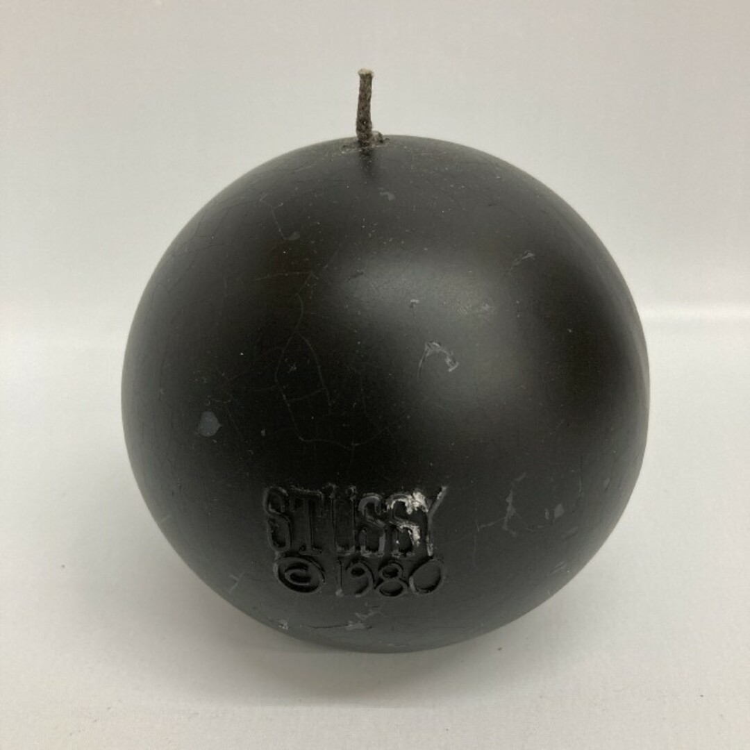 STUSSY(ステューシー)の★STUSSY ステューシー 8 BALL CANDLE エイトボール キャンドル ブラック ろくそく ロウソク 蝋燭 ブラック インテリア/住まい/日用品のインテリア小物(その他)の商品写真