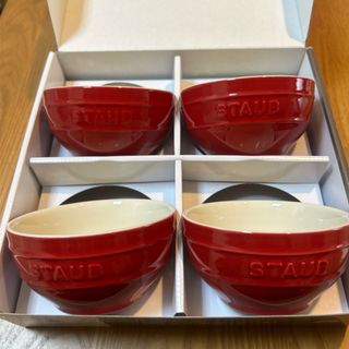 ストウブ(STAUB)のSTAUB/ストウブ　セラミック　ボウル　4P（チェリー）(食器)