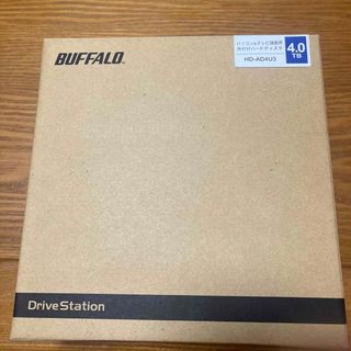 バッファロー(Buffalo)のBUFFALO 外付けハードディスク 4TB テレビ録画/PC/PS4対応 静音(PC周辺機器)