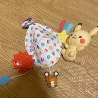 ポケモン(ポケモン)のmonpoke モンポケ ベビーカー メリー(ベビーカー用アクセサリー)