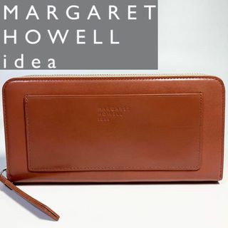 マーガレットハウエル(MARGARET HOWELL)の【新品】マーガレットハウエルアイデア 長財布 ピルモント ロゴ入りカード ピンク(財布)