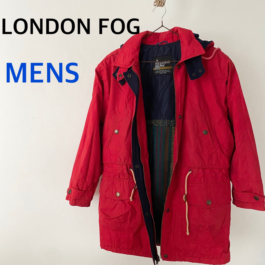 LONDONFOG(ロンドンフォグ)のLONDON FOG ロンドンフォグ　レッド　アウター　ジャンパー メンズのジャケット/アウター(その他)の商品写真
