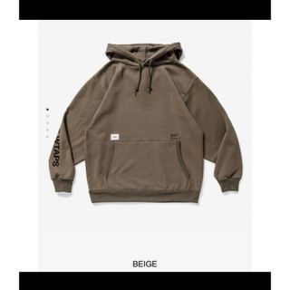 19aw WTAPS BLANK HOODED ネイビーＬサイズ パーカー