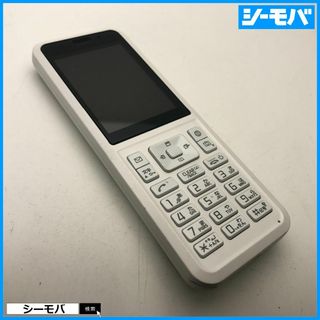 1148 SIMフリー softbank Simply B 701SI 中古 白(携帯電話本体)