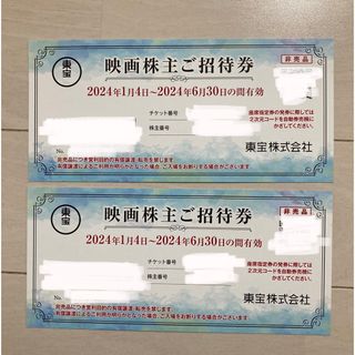 東宝株式会社　映画株主ご招待券2枚(その他)