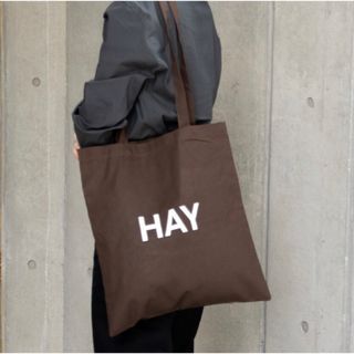 hay ダークブラウン(トートバッグ)