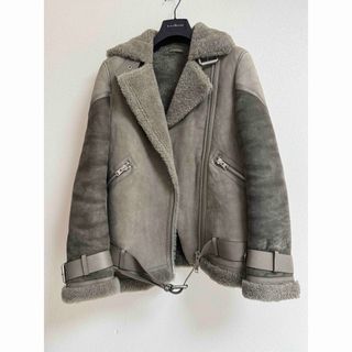 ALLSAINTS 美品 定価7万円アシンメトリーウールコート