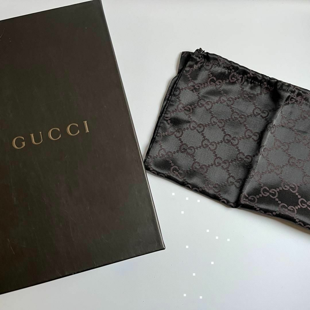 Gucci(グッチ)の<美品> GUCCI グッチ パンプス ポインテッドトゥ レザー 22.5㎝ 黒 レディースの靴/シューズ(ハイヒール/パンプス)の商品写真