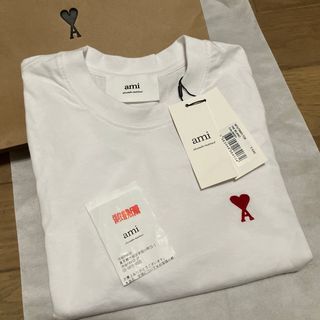 アミ(ami)のアミパリス　新品未使用　XXS ショッパー付き(Tシャツ(半袖/袖なし))