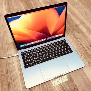 マック(Mac (Apple))のMacBook pro 13インチ 2017 SSD256GB 管理番号2595(ノートPC)