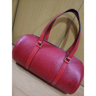 ルイヴィトン(LOUIS VUITTON)のLOUIS VUITTON・エピ スフロ ノワール レッド(ハンドバッグ)