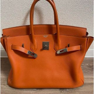 エルメス(Hermes)のエルメス バーキン スターマーク 35 オレンジ(トートバッグ)