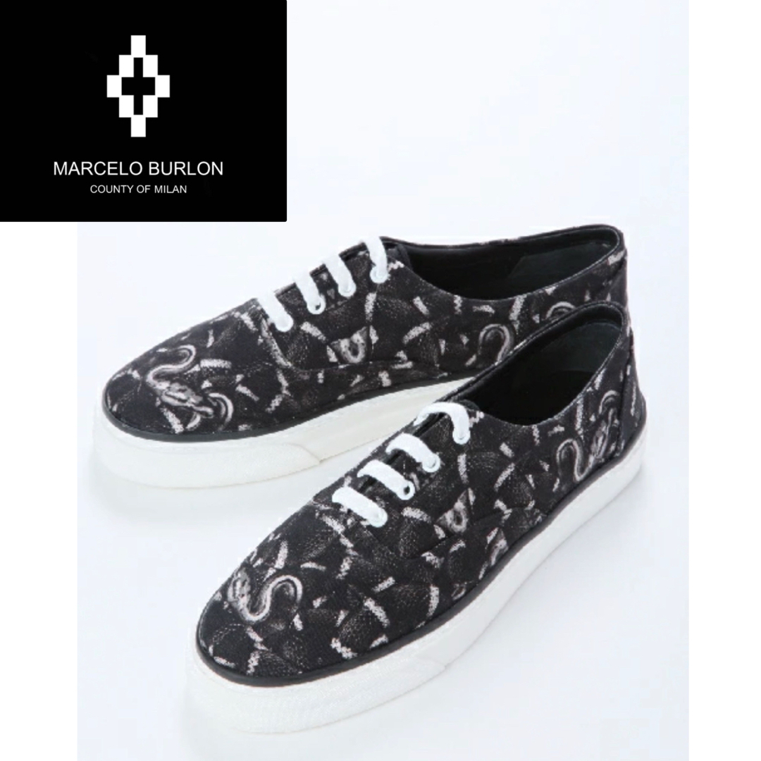 MARCELO BURLON - マルセロバーロン スネーク柄 蛇柄 スニーカー MARCELO BURLON - マルセロバーロン スネーク柄 蛇柄 スニーカー