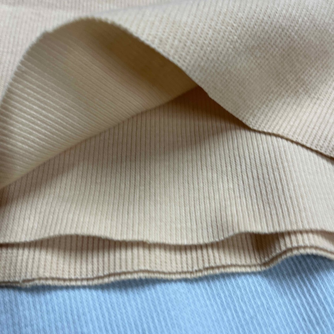リブニット生地 パステルカラー3色 ハンドメイドの素材/材料(生地/糸)の商品写真