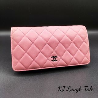 【美品】CHANEL 2つ折り財布 ※早い者勝ち、送料無料、即日配送