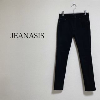 ジーナシス(JEANASIS)の【中古美品】JEANASISスキニーパンツ　黒　Mサイズ　ブラック(スキニーパンツ)