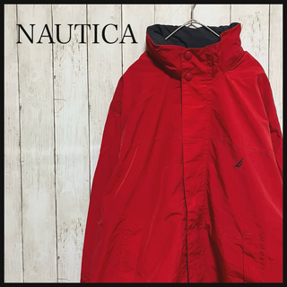 ノーティカ(NAUTICA)のZ987ノーティカ ナイロンジャケット ワンポイント刺繍ロゴ 袖ロゴ(ナイロンジャケット)