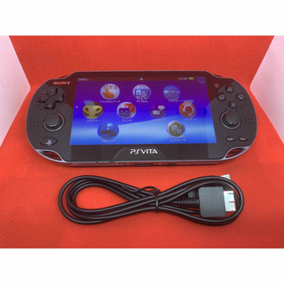 PlayStation Vita - PS Vita PCH-2000 箱、純正充電器、メモリーカード