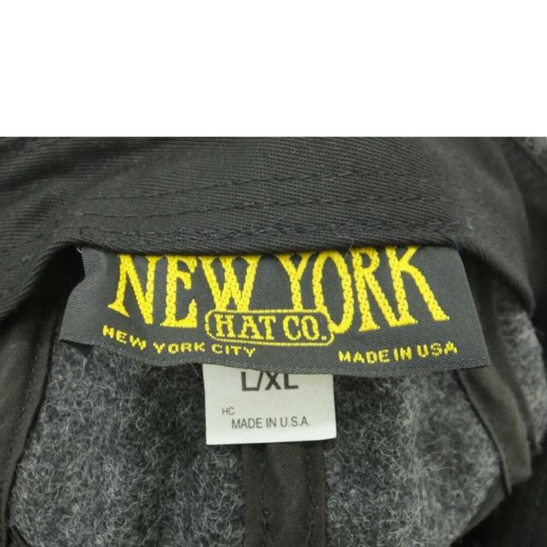 <br>NEW YORK HAT/ハンチング/グレー/メンズ雑貨/ABランク/88【中古】 メンズの帽子(キャスケット)の商品写真