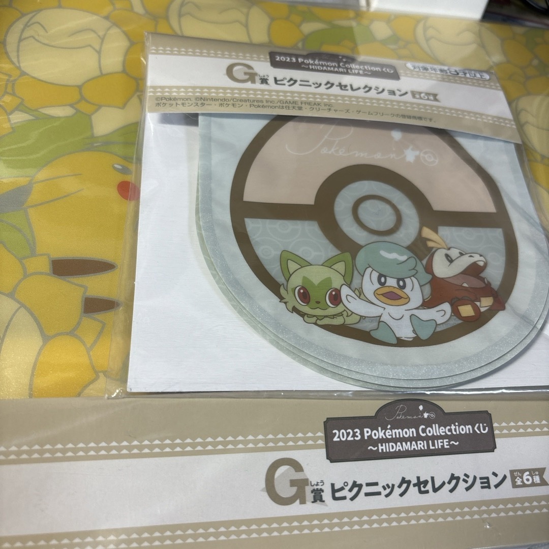 ポケモン(ポケモン)の2023 ポケモンくじ　G賞 エンタメ/ホビーのおもちゃ/ぬいぐるみ(キャラクターグッズ)の商品写真