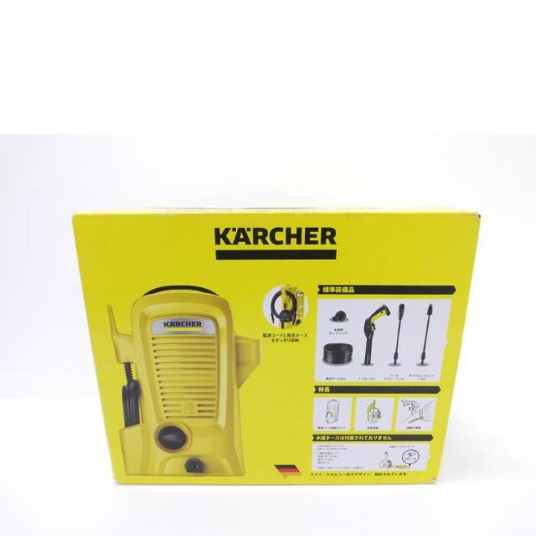 KARCHER ケルヒャー/家庭用高圧洗浄機/K2/未開封/K2/1.600-110.0/011971/家電品/SAランク/88【中古】