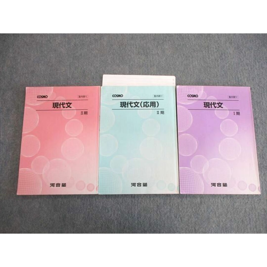 河合塾 現代文 テキスト通年セット 第1/2期 計3冊 020S0Cの通販 河合塾 現代文 テキスト通年セット 第1/2期 計3冊 020S0Cの通販