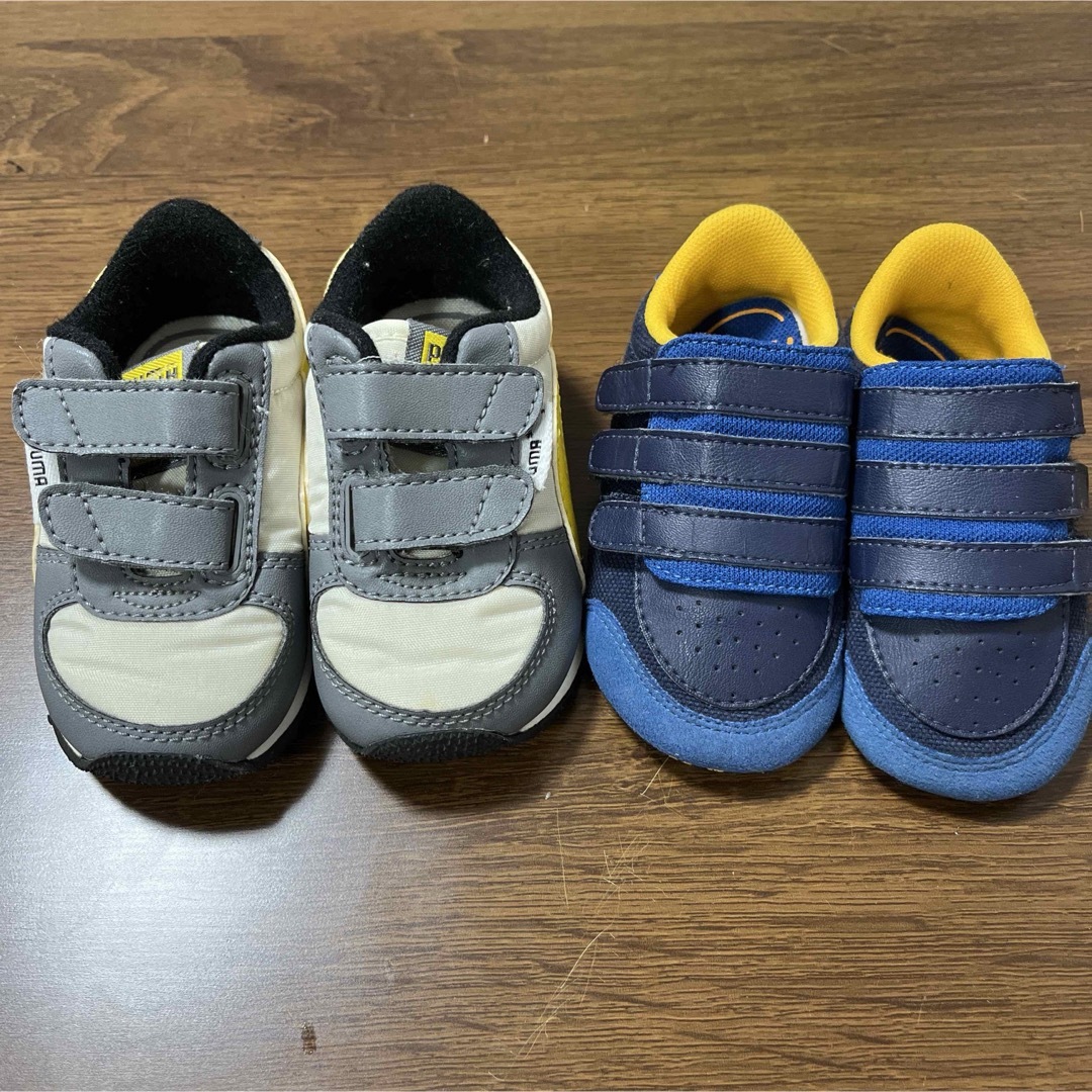 adidas(アディダス)のファーストシューズ　２足 キッズ/ベビー/マタニティのベビー靴/シューズ(~14cm)(スニーカー)の商品写真