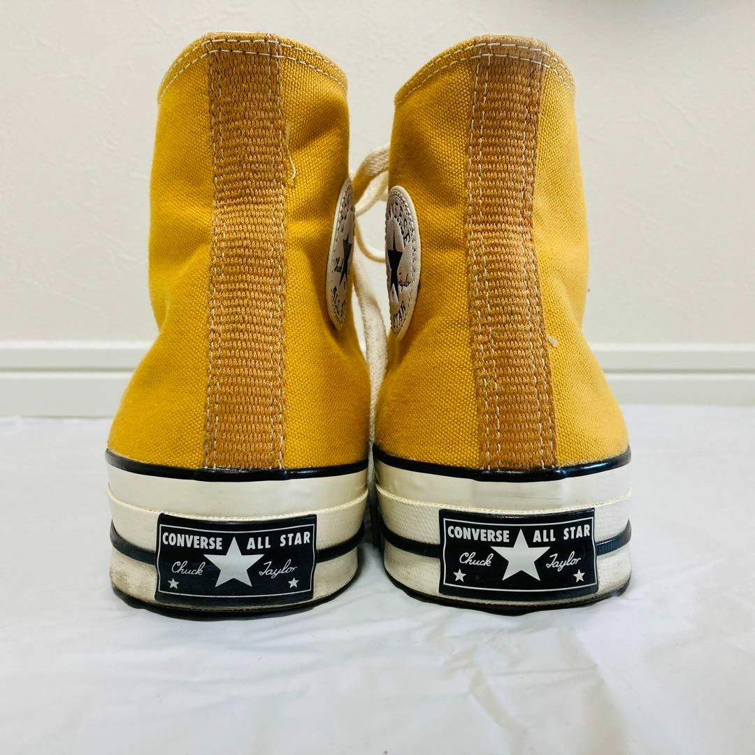 【超美品】CONVERSE　チャックテイラー　CT70　イエロー　ハイカットghbass